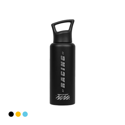 SPEQT Akuma Australia Vacuum Insulated Flask,Threadless Stainless Steel Water Bottle, One-Hand Opening Sports Water Bottle For Climbing Cycling Driving -19oz